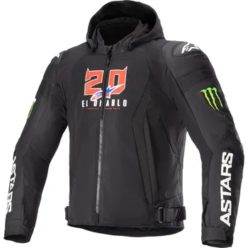 Moto bunda Bunda ZACA AIR WATERPROOF MONSTER FQ20 kolekce, ALPINESTARS (černá/červená/modrá/bílá/zelená) 2026 (Velikost: 3XL)