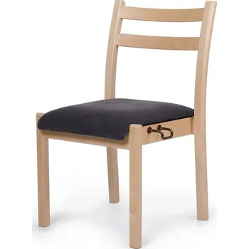 Jídelní židle Stohovatelná židle NARVI pro veřejné prostory a pečovatelství, český výrobek