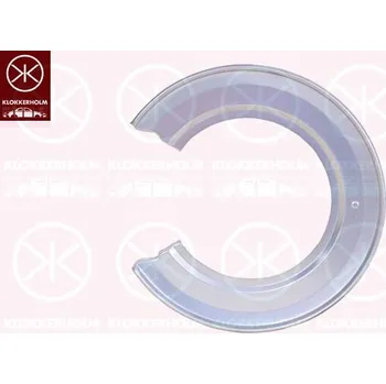 Brzdový systém Ochranný plech proti rozstřikování, brzdový kotouč KLOKKERHOLM 2957870