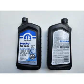 Motorový olej Mopar 68523969CA MaxPro+ 0W-20 - 1L