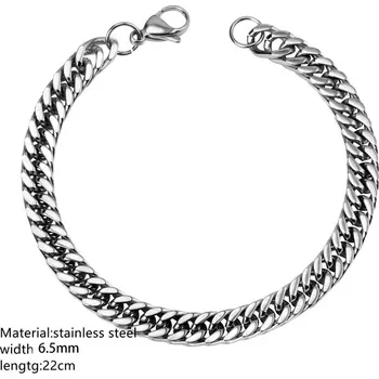 Náramek Nerezový pánský náramek | 22cm - 09S