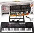 Hudební nástroj pro děti Elektronické klávesy MQ-809USB s mikrofonem černé