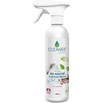 Aviváž CLEANEE EKO Sprej na NÁDOBÍ s aktivní pěnou a vůní rebarbory 500 ml