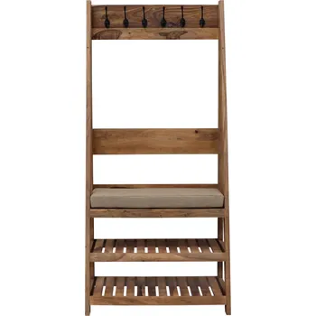 Úložný box AV interiery Předsíňová stěna RAMI VS6, indický nábytek z masivu Odstín palisandru: natural