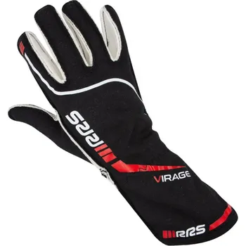 Rukavice RRS Rukavice Virage 3 Černá / Červená 8