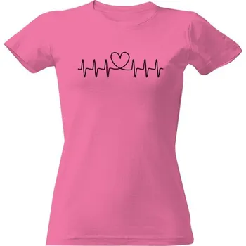 Dámské tričko Tričko s potiskem Tlukot pro lásku dámské