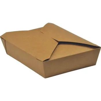 Jednorázové nádobí BioBox 1500ml - ekologická krabička na jídlo / 20 ks