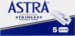 Astra Superior Stainless Klasické celé žiletky na holení 5 ks