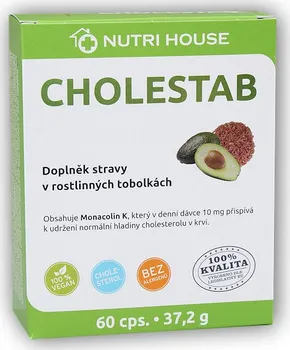 Přírodní produkt Nutrihouse Cholestab 60 cps.