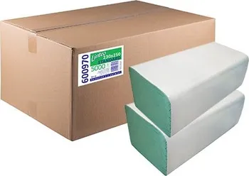 Linteo ZZ Standard papírové ručníky zelené 5000 ks