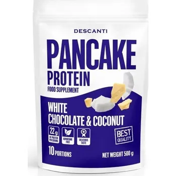 Fitness strava DESCANTI Proteinové palačinky White Chocolate Coconut 500 g