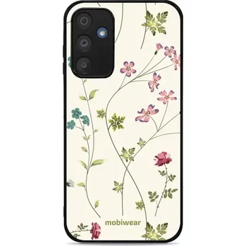 Pouzdro na mobilní telefon Lesklý kryt Mobiwear Glossy - Samsung Galaxy A15 / A15 5G - G035G - Tenké rostlinky s květy (Prémiové lesklé pouzdro, obal, kryt Mobiwear Glossy na mobil Samsung Galaxy A15 / A15 5G - G035G - Tenké rostlinky s květy, materiál Plast + TPU silikon - krytí p