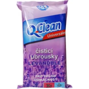 Papírový ubrousek Q Clean univerzální ubrousky 50ks - Levandule