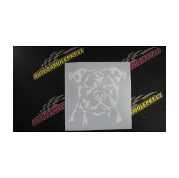 Polep vozidla Pes 143 pravá Stafordširský bulteriér (12 - zelená) SAMOLEPKA NA AUTO, NÁLEPKA, FÓLIE, POLEP, TUNING, VLASTNÍ TEXT, TISK, AUTOSAMOLEPKY.cz, POLEPY, OBRÁZEK, LOGO, 3D STICKERS