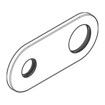 Vodovodní baterie Hansgrohe Rozeta, chrom 93714000