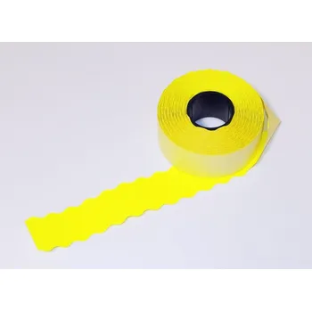 Samolepící etiketa SK Label Etikety cenové 26x12 žluté CONTACT 1523