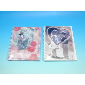 Blok Studio 1+1 Blok poznámkový A5 čistý + spirála (bok) Nostalgic 869