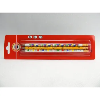 Grafitová tužka Koh-i-noor Tužky 1231/3 ks BLISTR potisk č.2 8663