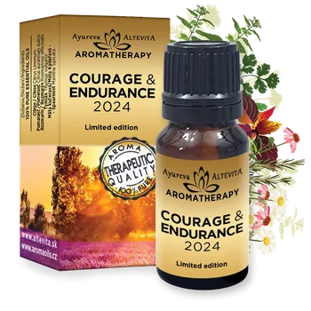 Altevita směs esenciálních olejů COURAGE & ENDURANCE – ODVAHA & VÝDRŽ 2024 10ml