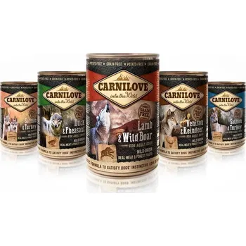 Krmivo pro psa Carnilove konzervy mix 5 x 400g