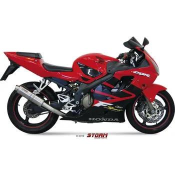 Výfuk pro motocykl Koncovka výfuku STORM GP 74.H.014.LXS Nerez Honda CBR 600 Sport