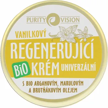 Tělový krém urity Vision Vanilkový regenerující krém univerzální BIO 70 ml