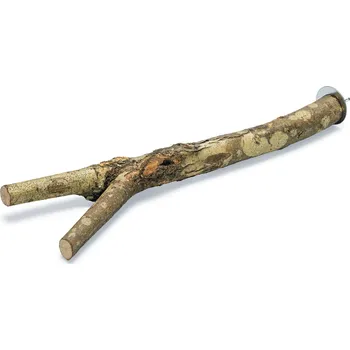 Příslušenství ke kleci pro ptáka Karlie Bidlo z přírodního dřeva 40cm