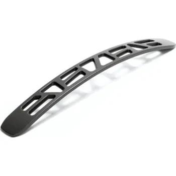 Nábytkové kování Rujzdesign Úchytaka CAROLINA / Černá nerez 192 mm