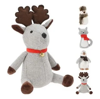 dveřní zarážka zarážka dveřní ZVÍŘATA, polyester/závaží, mix