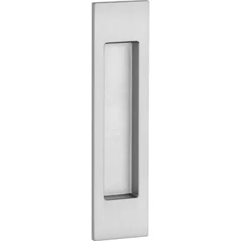 Nábytkové kování MPK - MUŠLE HRANATÁ 039 bez otvoru bez otvoru OCS - Chrom broušený