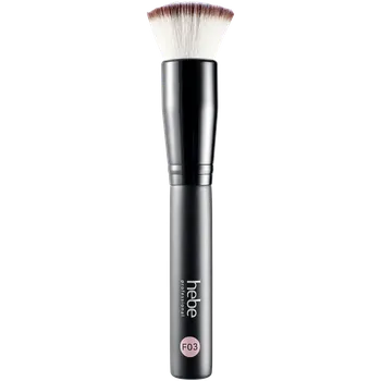 Přípravek na tvář Hebe Professional Flat Top Foundation Brush štětec na tekutý make-up a minerální kosmetiku f03, 1 ks