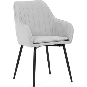 Jídelní židle Židle jídelní stříbrná DCL-221 SIL2