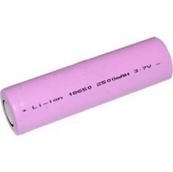 Článková baterie GOOWEI ENERGY LiIon akumulátor 18650 3,7V/2500mAh