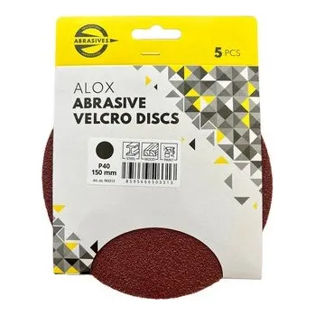 Brusný papír výsek brusný pr. 150mm zr.120 SZ (5ks)