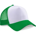 Beechfield Čepice Snapback Trucker Velikost: uni, Barva: zelená-bílá
