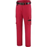Malfini Work Pants Twill pracovní kalhoty unisex červená 56