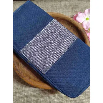 Obal na doklad Dámská pouzdro na doklady tmavě modrá