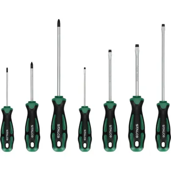 Šroubovák šroubovák sada 7díl. PHILLIPS,PLOCHÉ, blistr STALCO