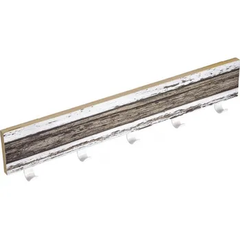 Věšák Interex design Sada nástěnných věšáků WOODEN