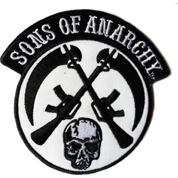 Nášivka Moto nášivka Sons of Anarchy 9 cm x 9 cm
