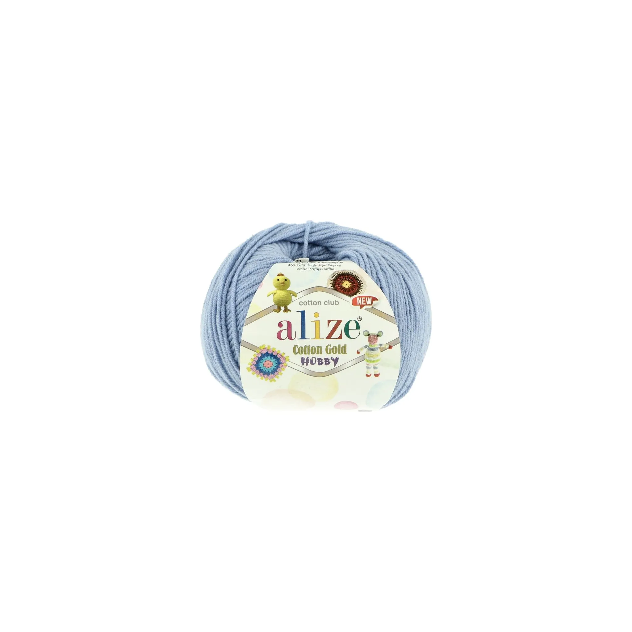 Fotografie 1 - Příze Alize Cotton Gold Hobby New 40