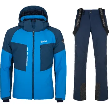 Pánský lyžařský komplet Taxido BLU M + Rhea DBL L