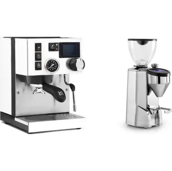 Kávovar Rancilio Silvia BC PID, white + Rocket Espresso SUPER FAUSTO,…