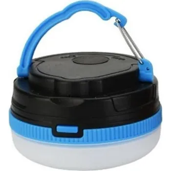 Nouzové osvětlení HJ Kempingová stanová svítilna LED, na baterie coulour and size: Modrá