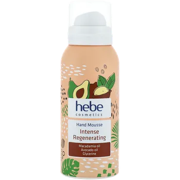 Péče o ruce Hebe Cosmetics Hand Mousse Intense Regenerating regenerační krém na ruce v pěně, 100 ml