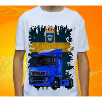 Pánské tričko tričko VOLVO FH 420 122 (tričko s náklaďákem)