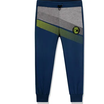 Chlapecké tepláky - KUGO MT1605, petrol / šedá Barva: Petrol, Velikost: 98