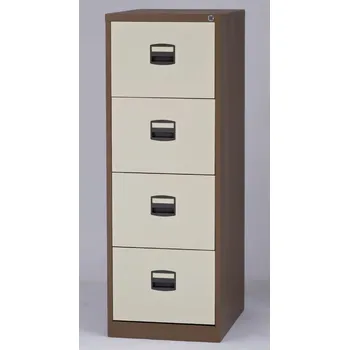 Kartotéka BISLEY Čtyřzásuvková kartotéka Bisley A4CC4H1A - set s dělícími příčkami,