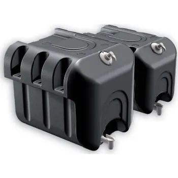 Palivová nádrž Nádrž na vodu černá 50 litrů se sadou horizontál držáků