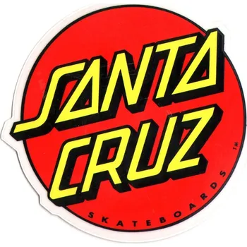 samolepka SANTA CRUZ Samolepka "SANTA CRUZ" - CLASSIC DOT LOGO 8 cm